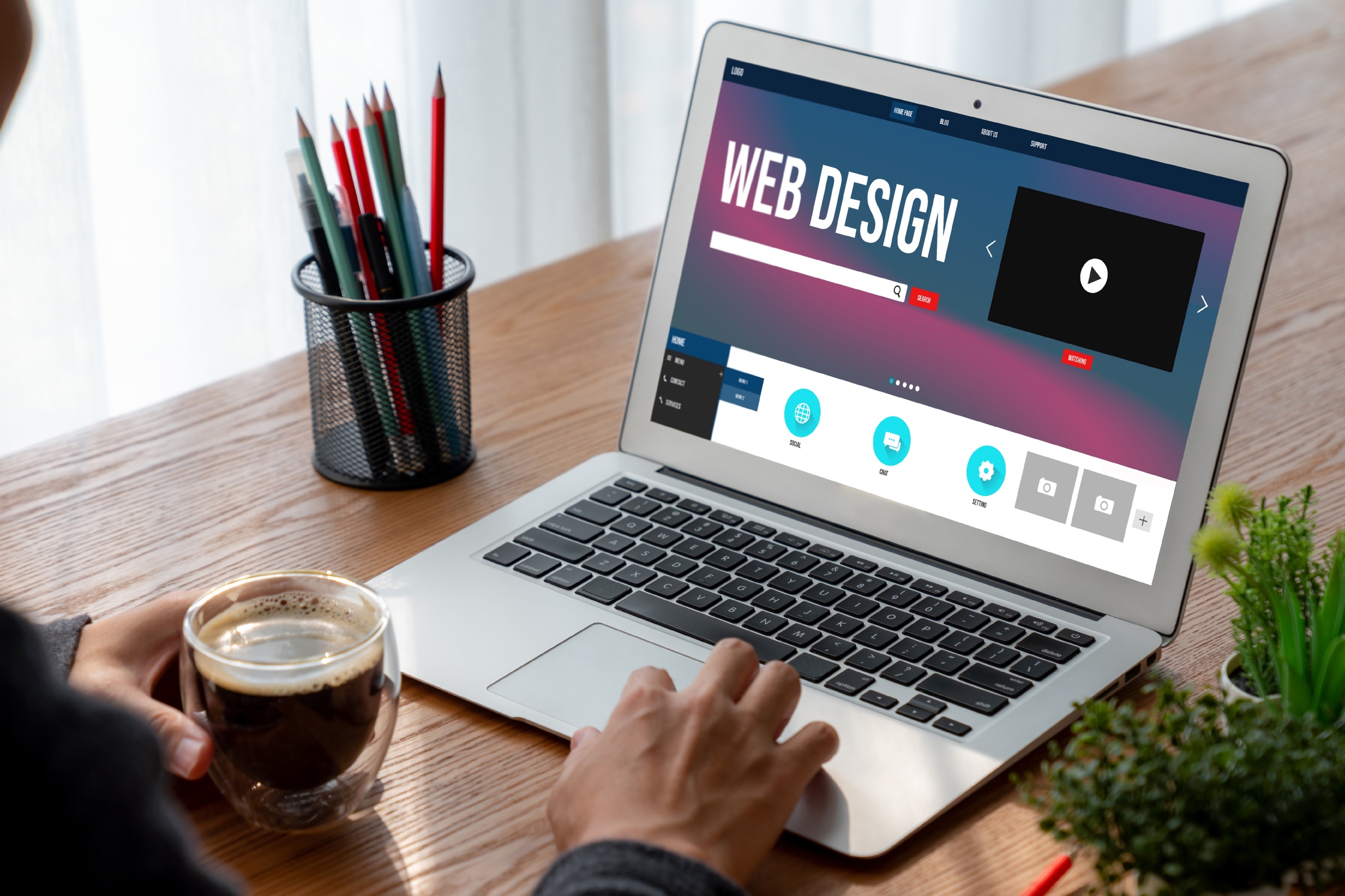 Webデザイン制作イメージ